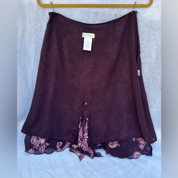 Worthington JC Penney Purple Skirt - Picture 5 of 11